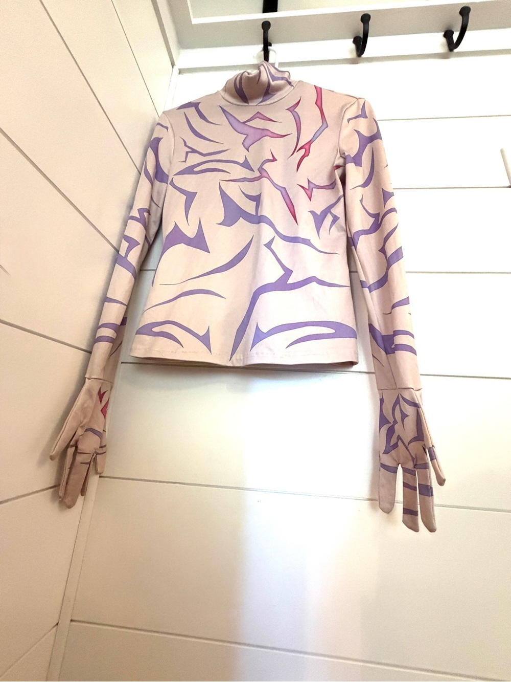 K-Pop Inspired Demon Marking Top Adult XS/S | Cosplay Halloween